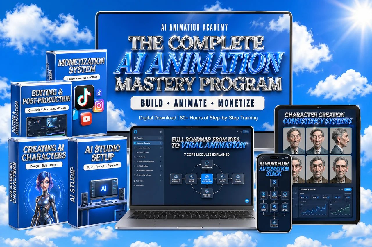 AI Animation Mastery Program bundle