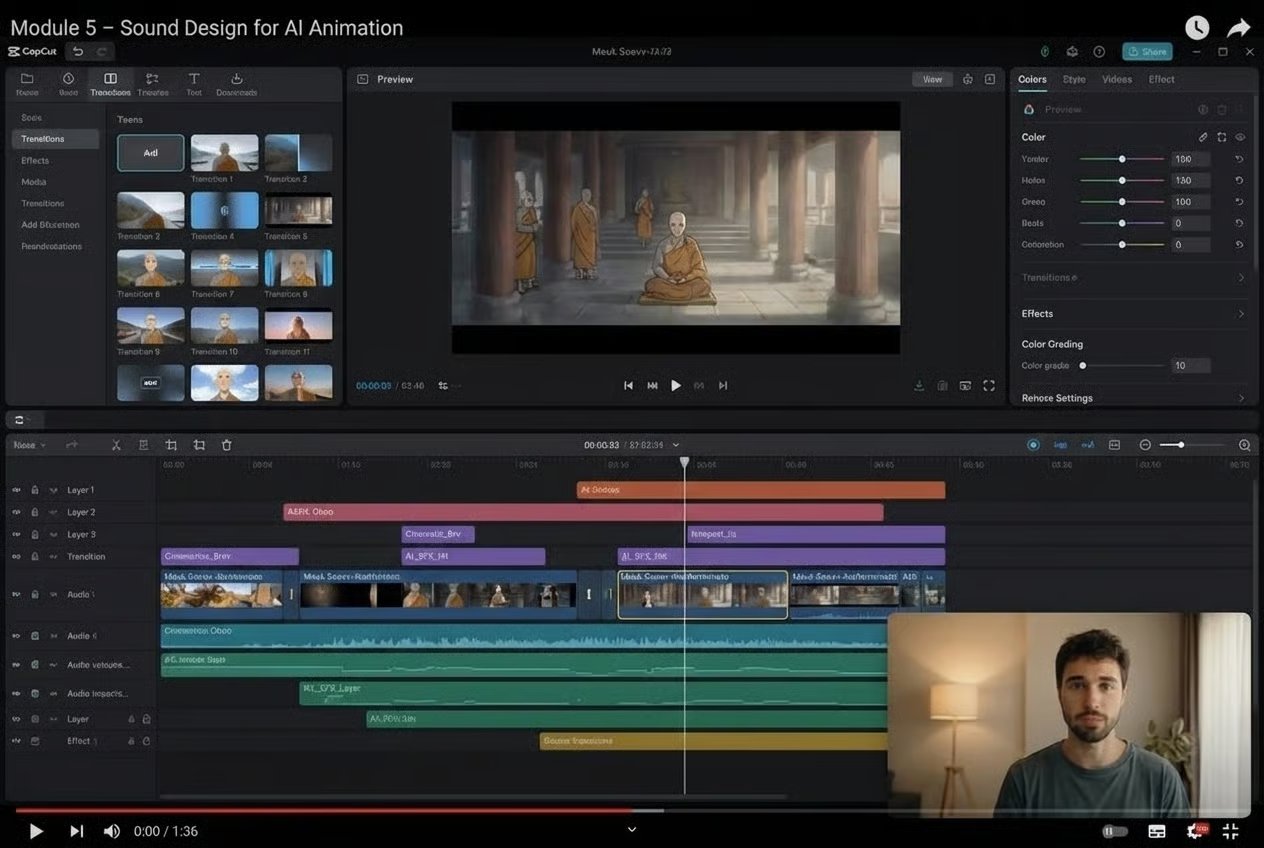 Sound design and editing lesson
