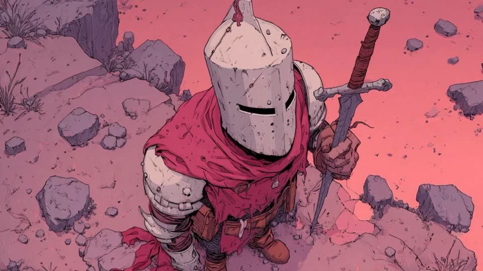 Graphic novel AI animation still