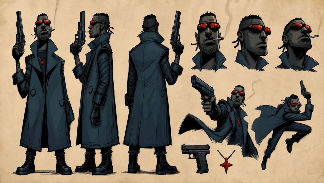 Character sheet, agents